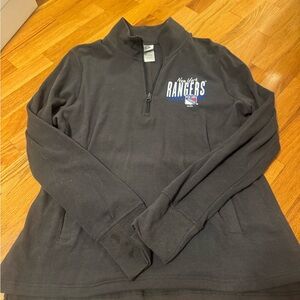 New York Rangers Quarter-Zip Pullover